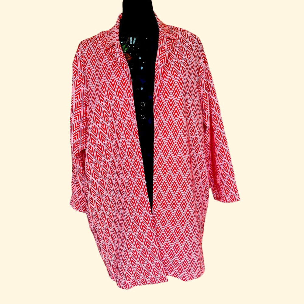 ASOS AFRICA KIMONO TRIBAL PRINT SIZE MEDIUM Excellent Pre-Owned Condition